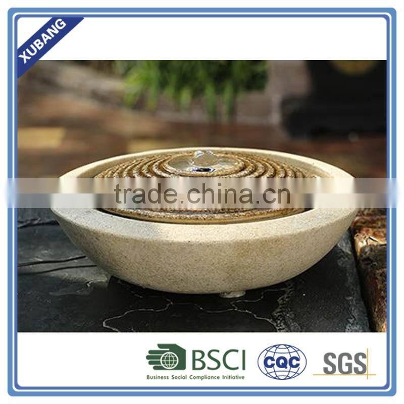 garden water fountain with pots led light indoor water fountain