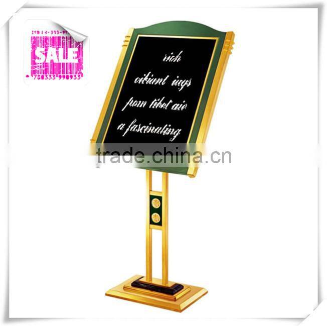 European style advertising freestanding sign stand/ hotel lobby signboard/ Shop signboard/ poster frame/ banners/ signs P-4