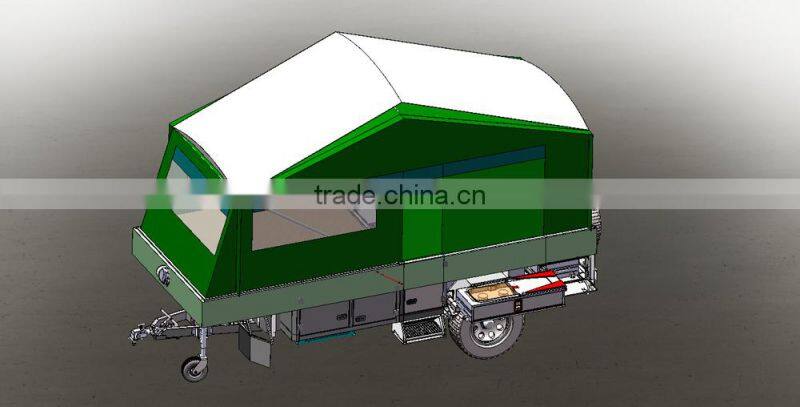 OEM Australian standard travel trailer camping trailer