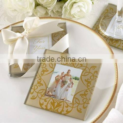 Wholesale blank white glass cup coaster