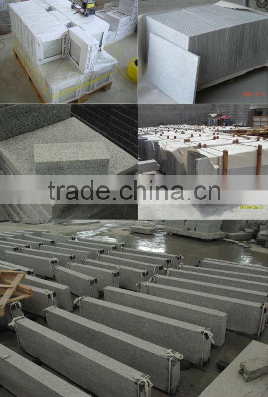 New G603 step grey granite stair