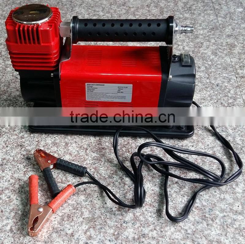 Heavy Duty 12v Car Tire Inflation Tools Air Pump Professional Truck Tyre Air Compressor Inflator