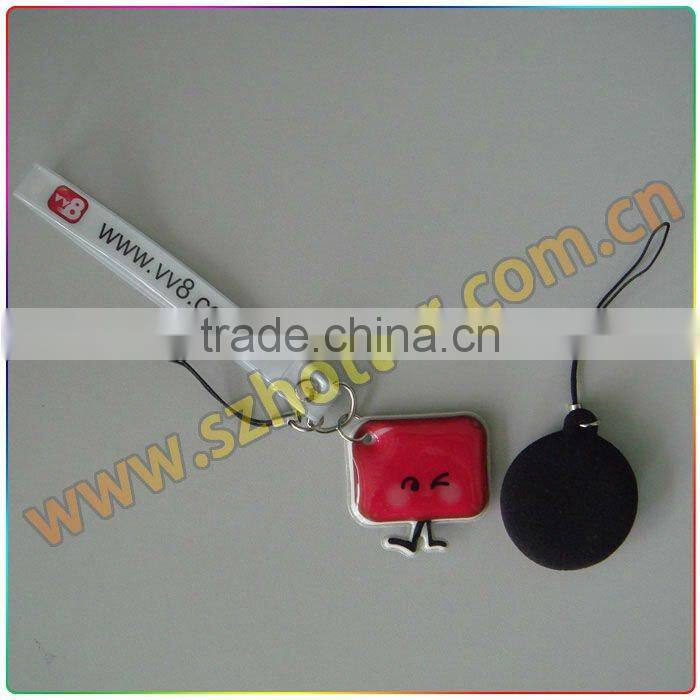 death 3d soft pvc key ring