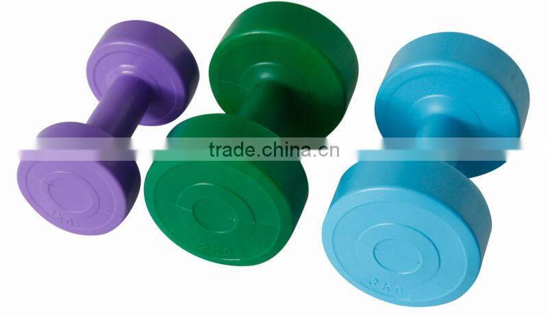 1kg/2kg/3kg colorful water dumbbell/Swimming dumbbell/Plastic dumbbell