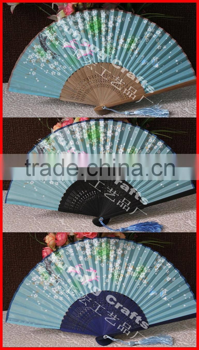 Professional manufacture high quality bamboo hand fan