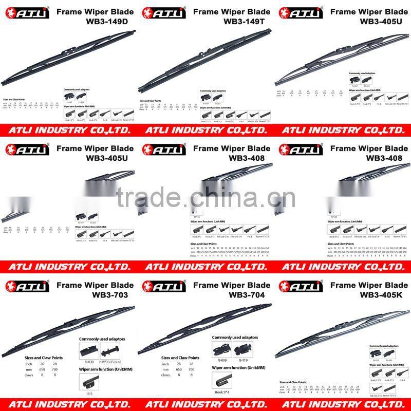 Auto Size 19'' Steel Car Wiper Blade