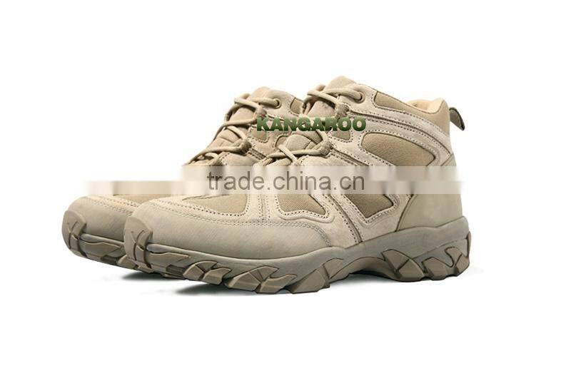 Military Low Cut Rubber Boots Combat For Men