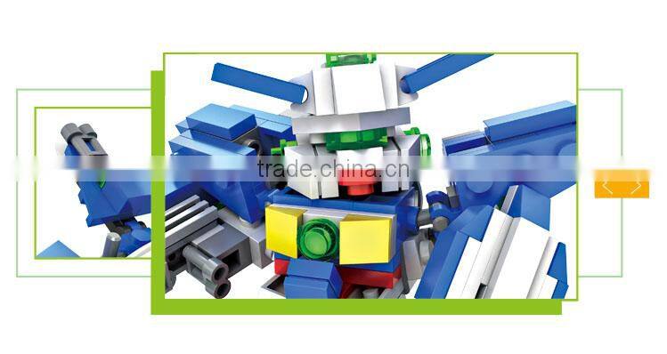 169pcs educational diy set kids building block series robot