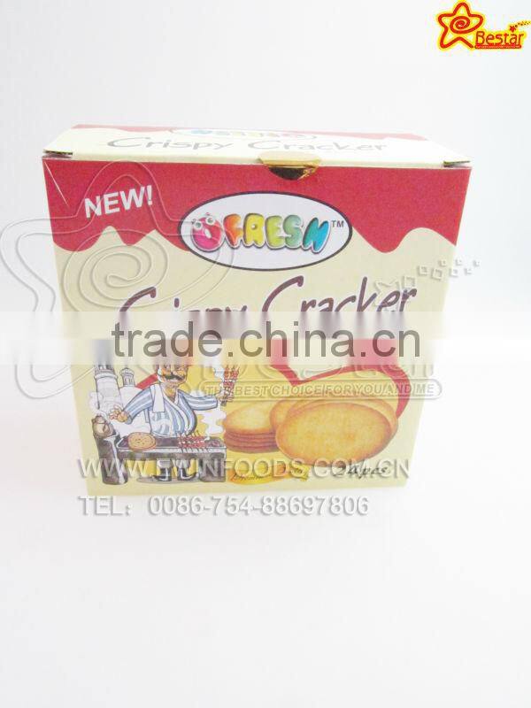 Delicious Snack !!! Big Round Biscuit Various Flavours Crispy Cracker