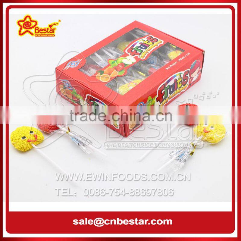 Durian Flavor Soft Chewy Candy With Tattoo