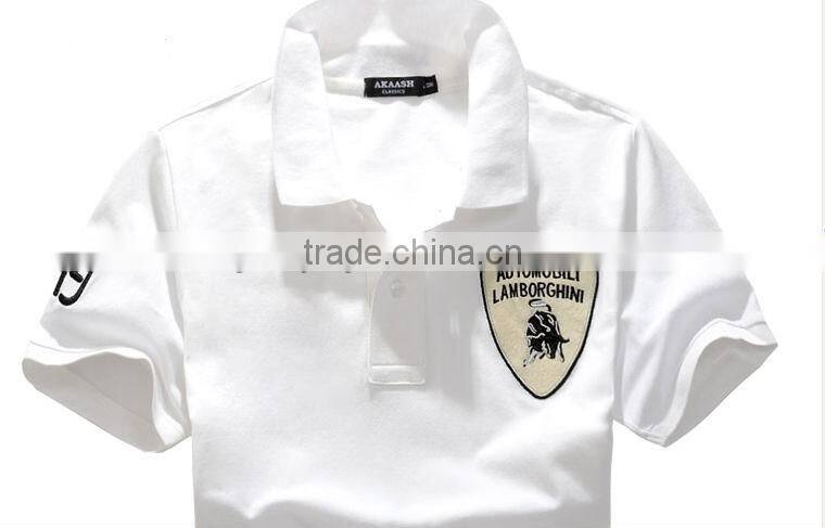 men's polo shirt for promotion,customed cotton fashionable new design polo shirts for men,white polo shirts, Embroidered