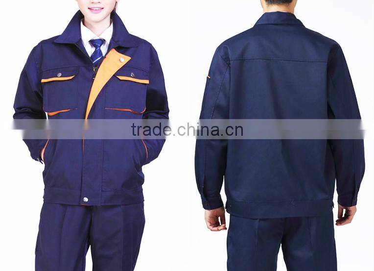 2016 OEM unisex engineering overall industrial uniforms workwear