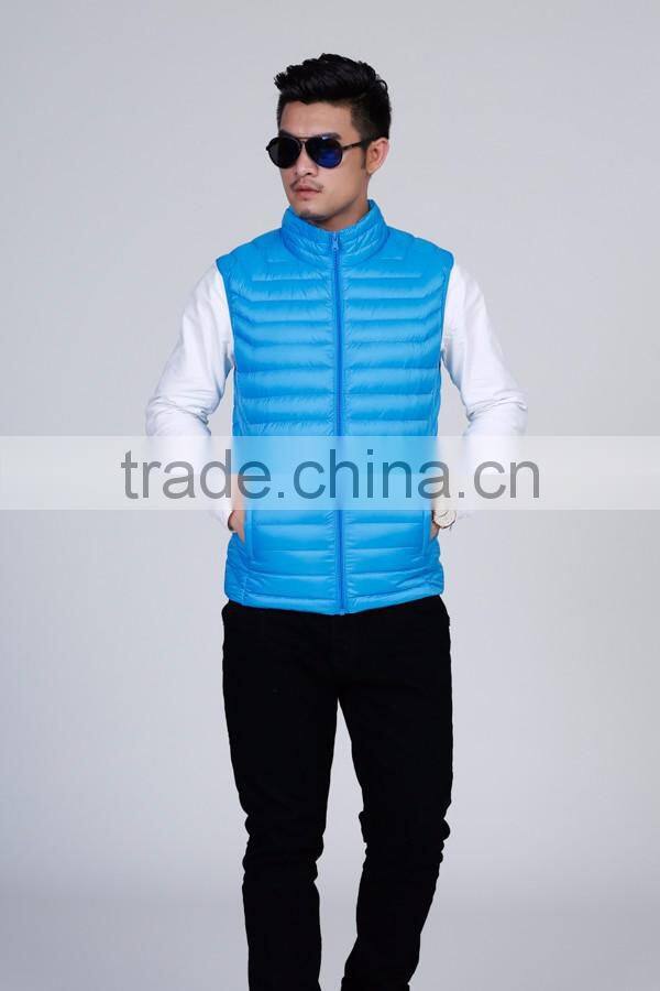 retail ultra thin foldable men winter duck down jacket