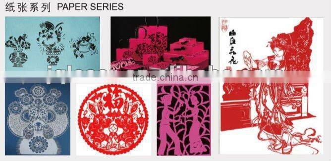 small size mini jq-4030 paper laser cutter destop laser machine