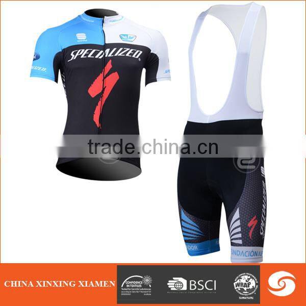 2014 summer short sleeve blank compression leggings for cycling wear