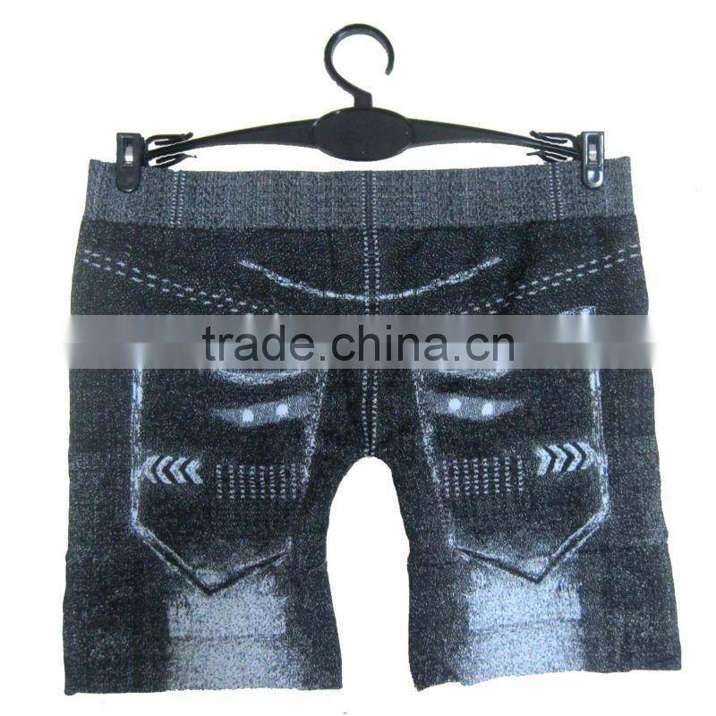 FREE SIZE Fashion Jean Design SEAMLESS Boyshorts Short Leggings Panty
