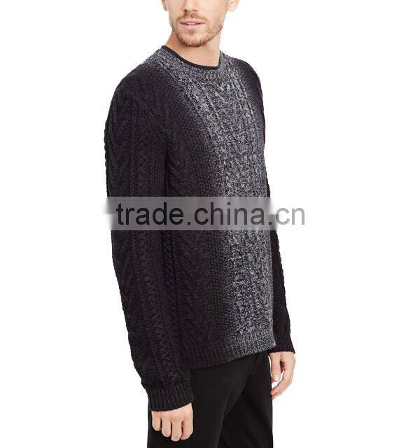 2015 fashion wool cheap men sweater men woolen sweater design