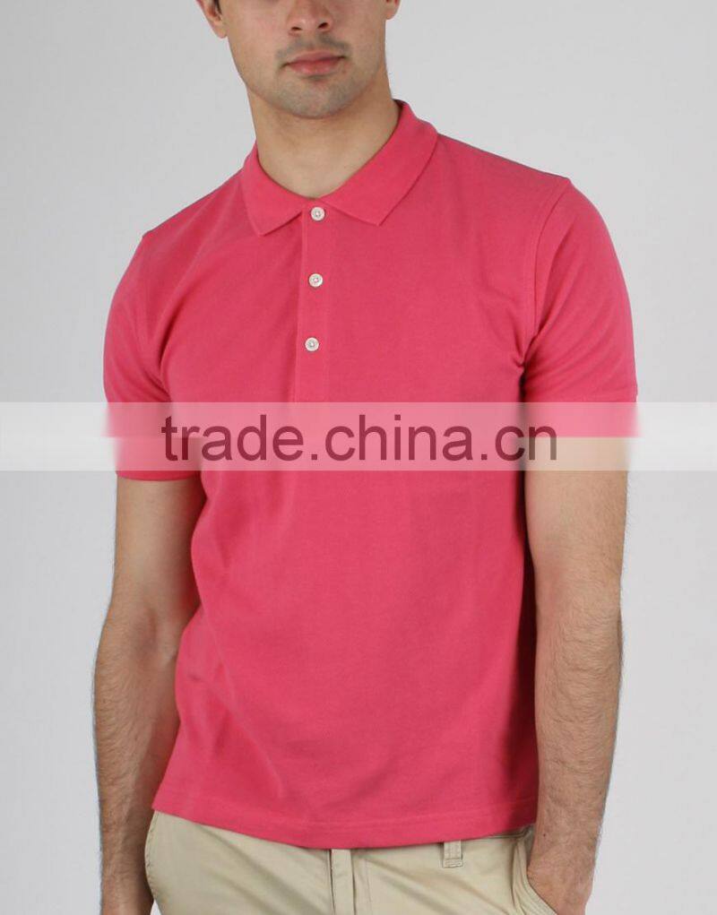 Men's High Fashion Trendy Polo Shirts Blank Polo shirts with button