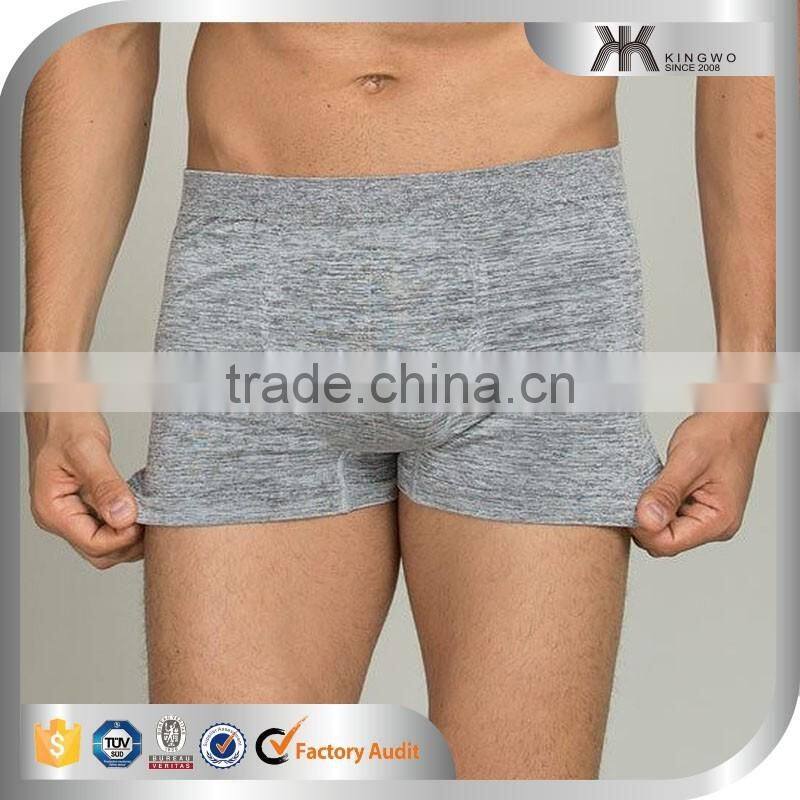 Cotton/Spandex Flat Stitching Man Thick Cotton Boxer Underwear Shorts