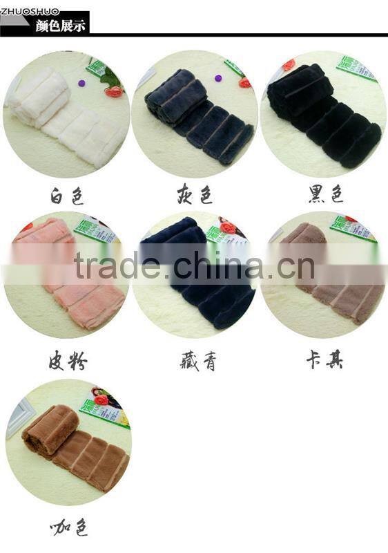 lovers FUR 2016 Autumn Lady Genuine Rex Rabbit Fur Scarves Wraps Winter Women Fur Accessory Rings Females Neckerchief