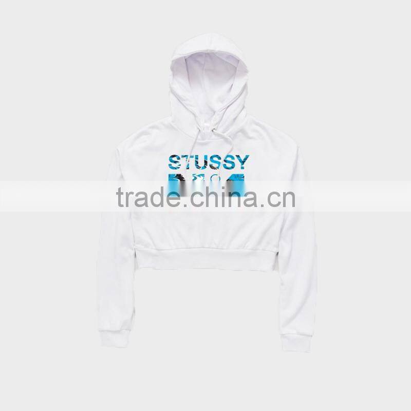 Ladies Sexy Hoodies Solid Color Long Sleeve Hoodies