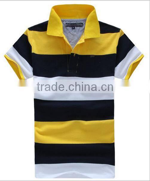 Europe Man Polo T Shiirts Customized Logo Men With OEM/ODM Service
