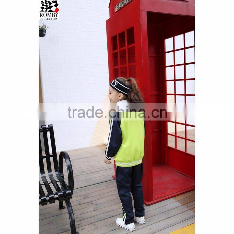kids clothing suppliers china Sports Clothes Set School Uniform