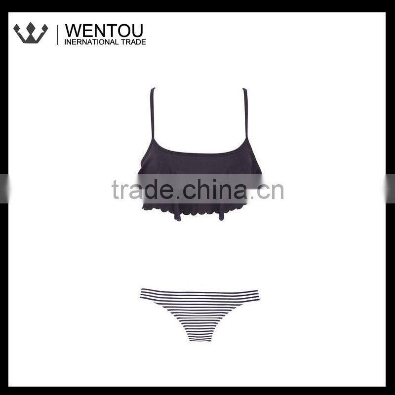 Wholesale Sexy Scalloped Swimwear