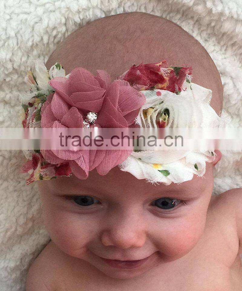 New Design Toddler Clothing Set Chiffon Headband And Barefoot Sandal For Infant Girl Cute Kids Wear NP-G-CS905-30