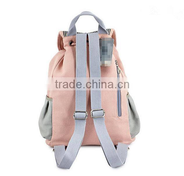 Korean design Canvas backpack, Travel bag, EMB bag