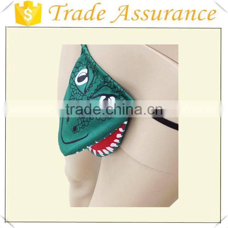 Party fun underwear crocodile Thongs mens g-strings crocodile sexy boy