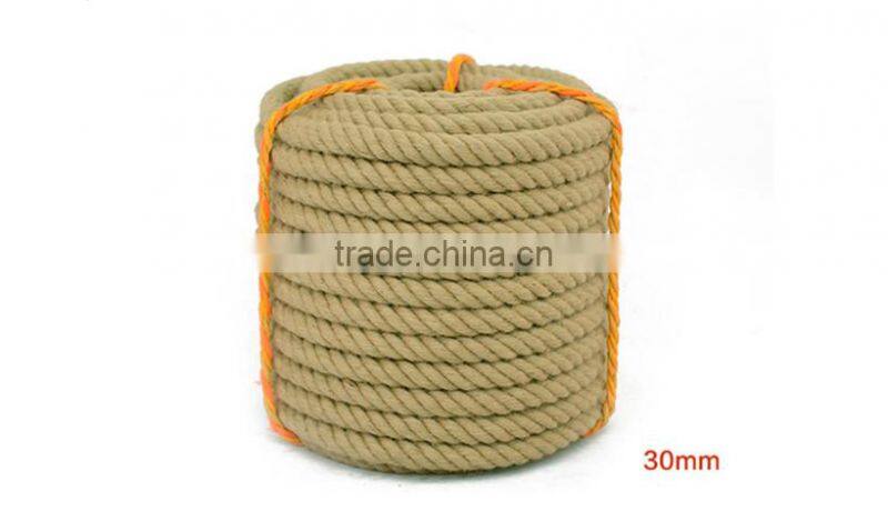 good quanlityLighting hemp rope diy rope rough rope wholesale natural jute rope