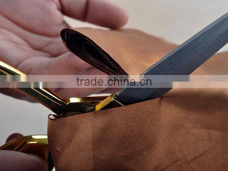 Hot Sale Golden Plating Different Types Of Household Scissors Fabric Cutting Scissors