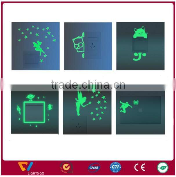 high light Fluorescent MTB Bike Bicycle Wheel Rim Stickers Reflective Decal Sticker