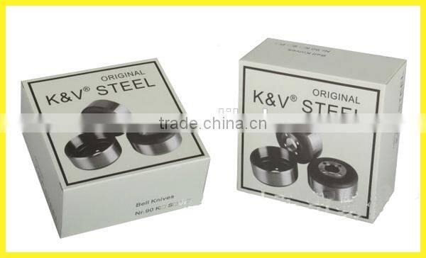 KV bell knife for skiving machines