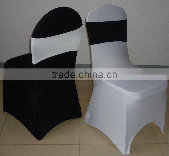 white wedding spandex chair cover for banquet