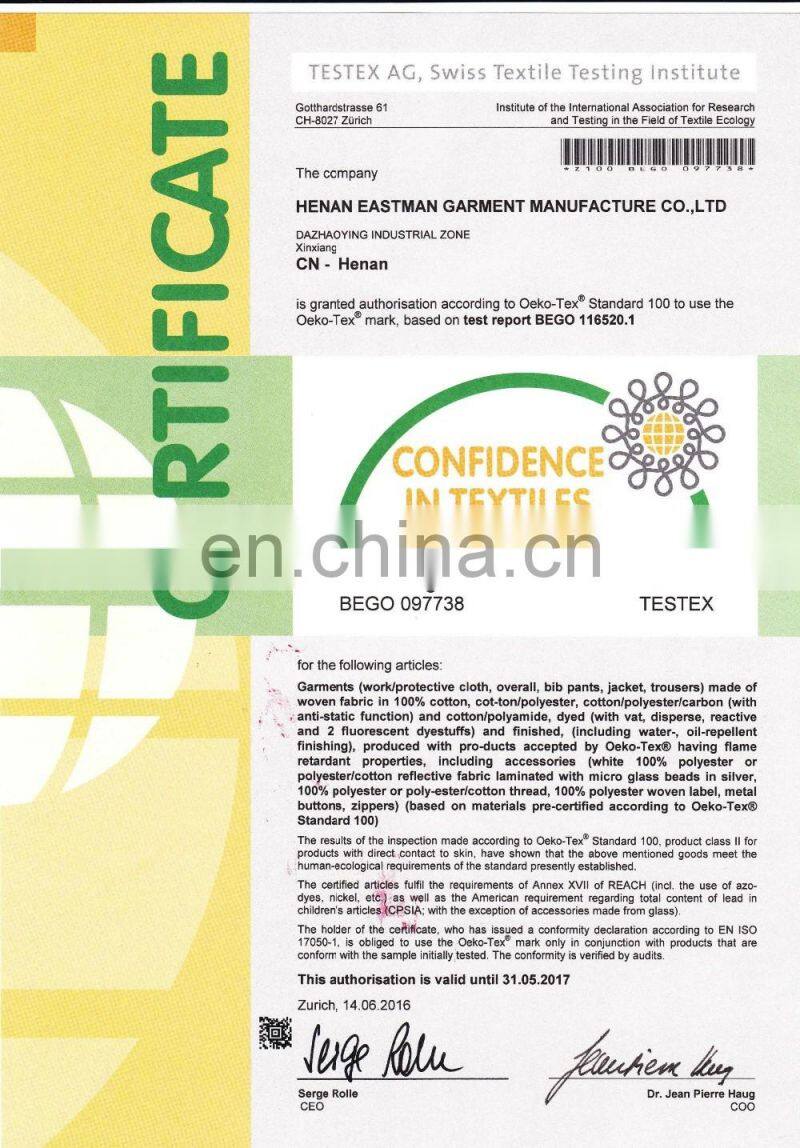 safety reflective work t shirt clothing custom hi vis long sleeve work shirt 100% cotton