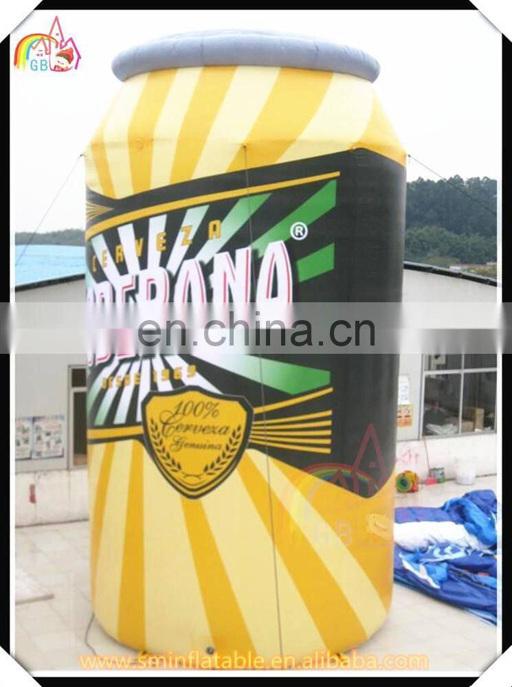 Commercial large inflatable wine bottle model,transparent wine bottle shape character for sale