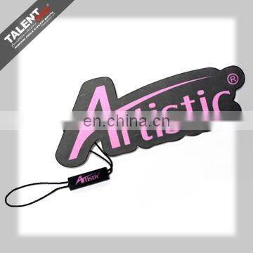 custom fashion paper hangtag for lady garment