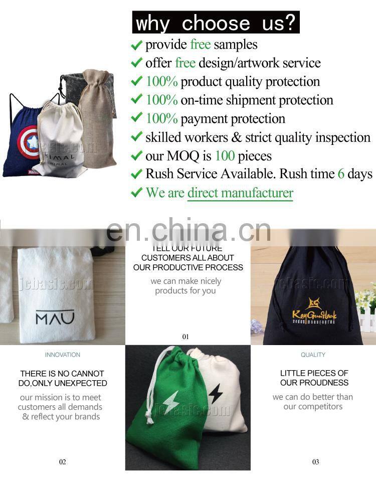 custom gold logo drawstring pouch bags dust bag with two strings