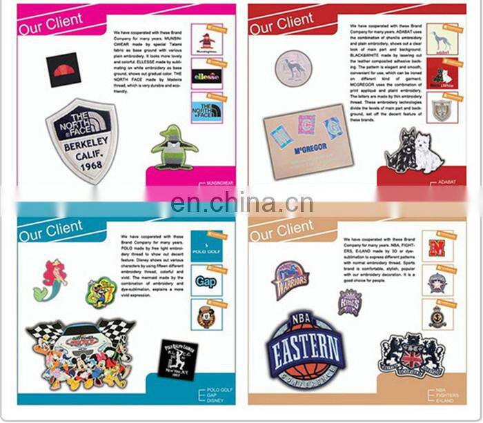 Three Dimensional Embroidery Patch/Badge