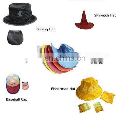 custom logo printing Cowboy foldable hat