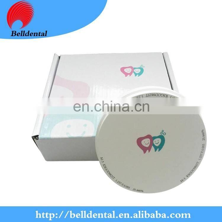 open cad/cam system Super Translucent dental sintering milling zirconia blocks