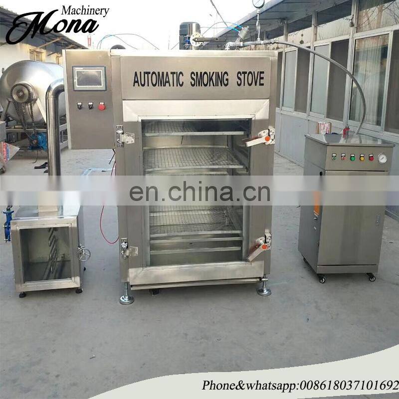 cold Sausage Smokehouse Machine / Smoke House Oven / Fish Smoking Equipment