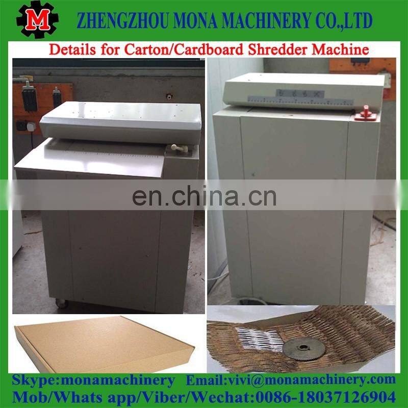 Heavy duty cardboard box shredder for sale cardboard box shredder /Waste recycle cross cut papershredders