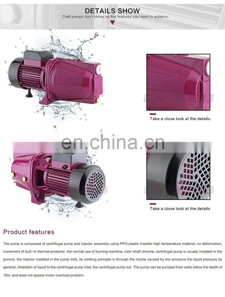 2019 Top quality single phase Jet series water motor pump price