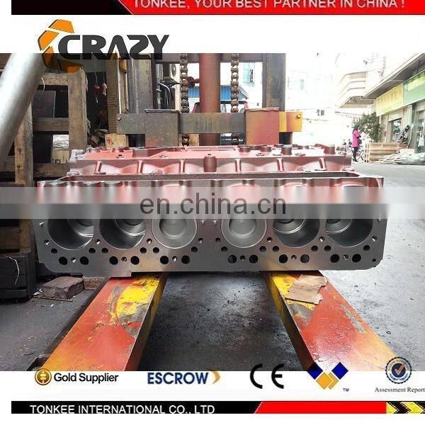 Diesel engine 3066 cylinder block for E320C, excavator spare parts,3066 engine parts