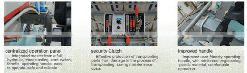 factory supplier 4 rows walking type rice transplanter for sale