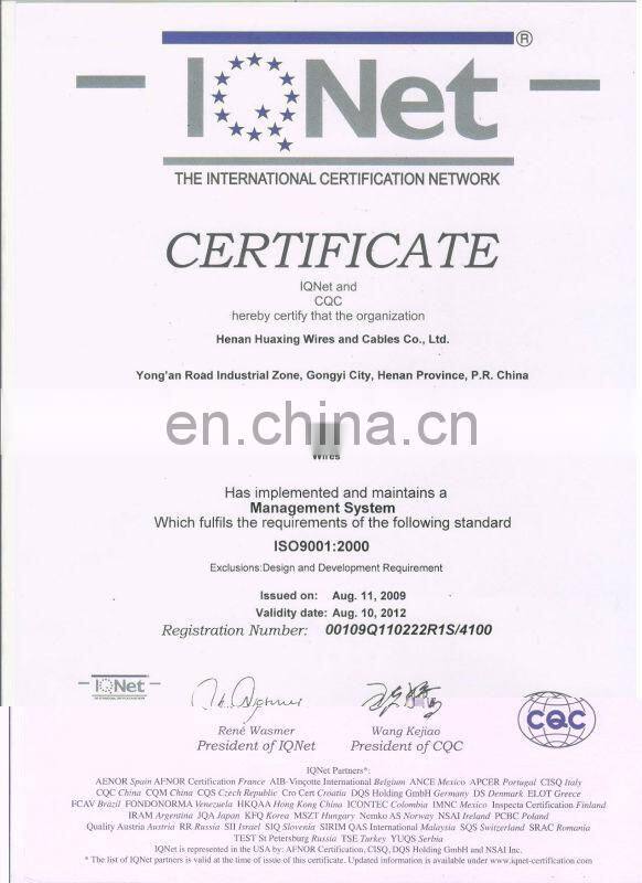 BS Standard 0.6/1kv Al Conductor XLPE/PE/PVC Insulated LV/MV/HV/LV ABC Cable