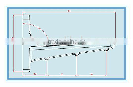 FRP SMC cable support/ composite cable holder/ fiberglass integral type cable bracket